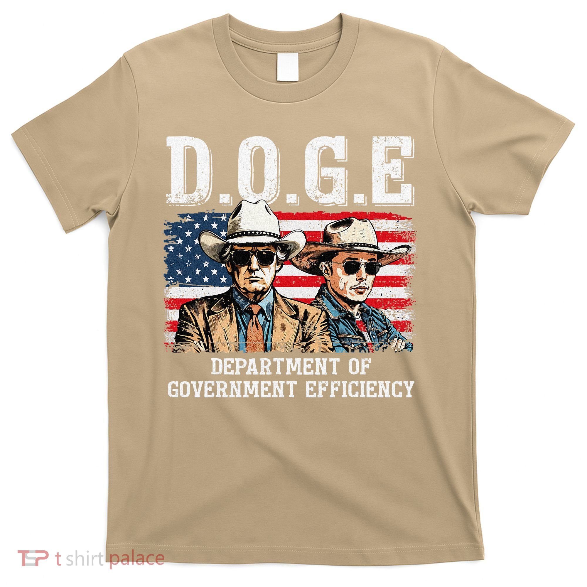 Department Of Government Efficiency Doge Trump T-Shirt