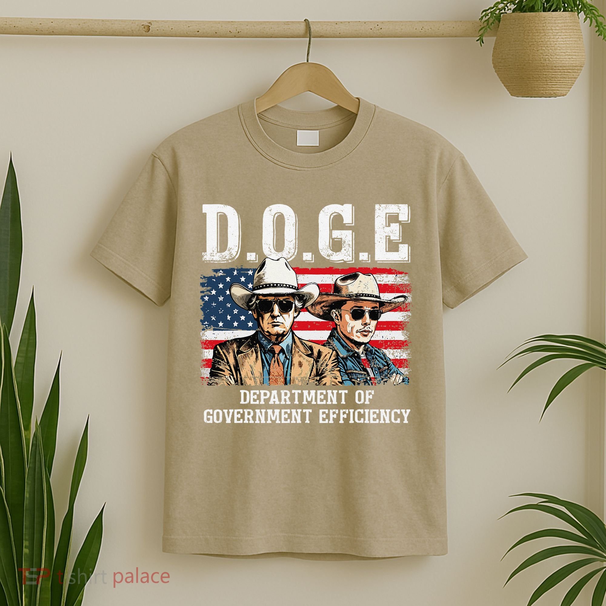 Department Of Government Efficiency Doge Trump T-Shirt