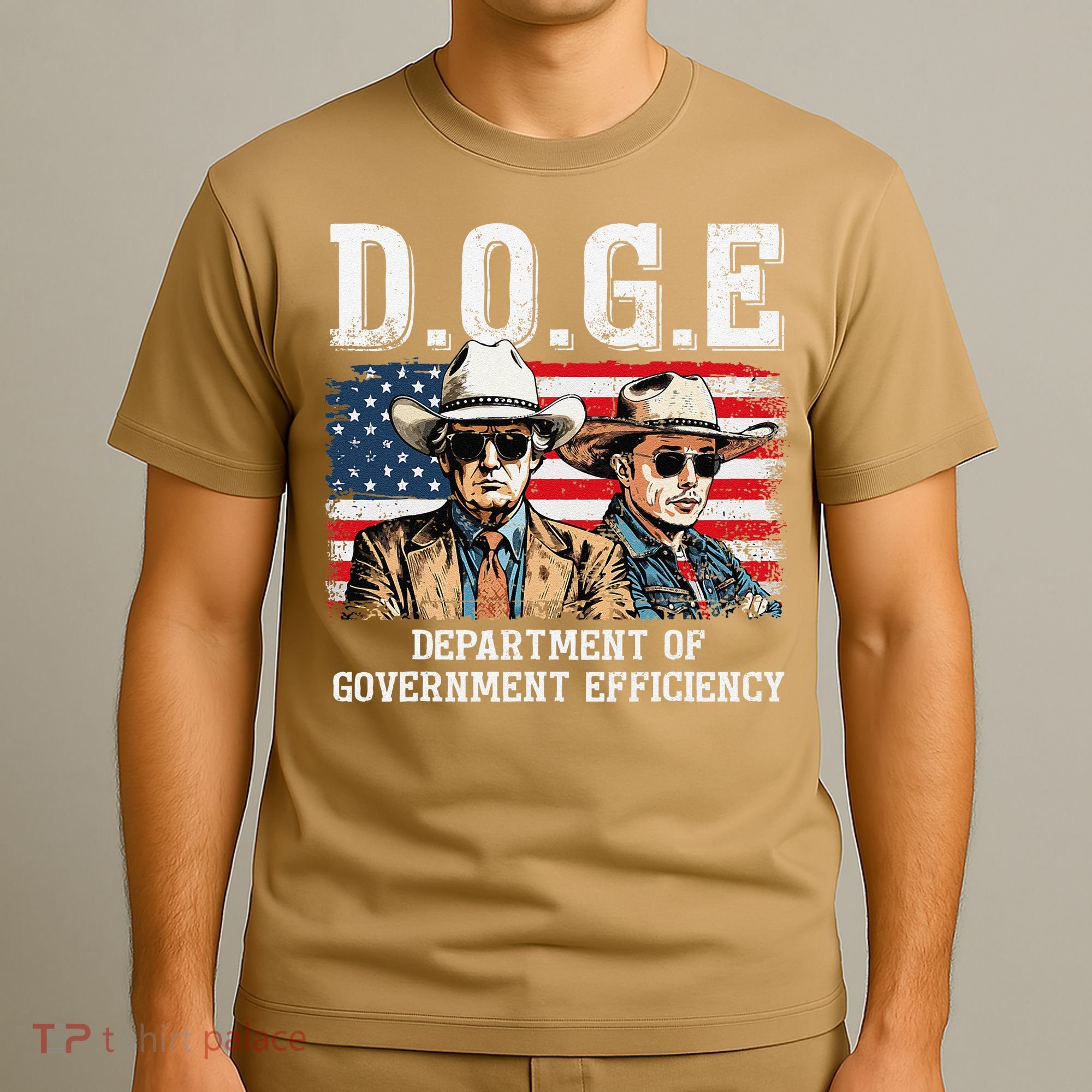 Department Of Government Efficiency Doge Trump T-Shirt