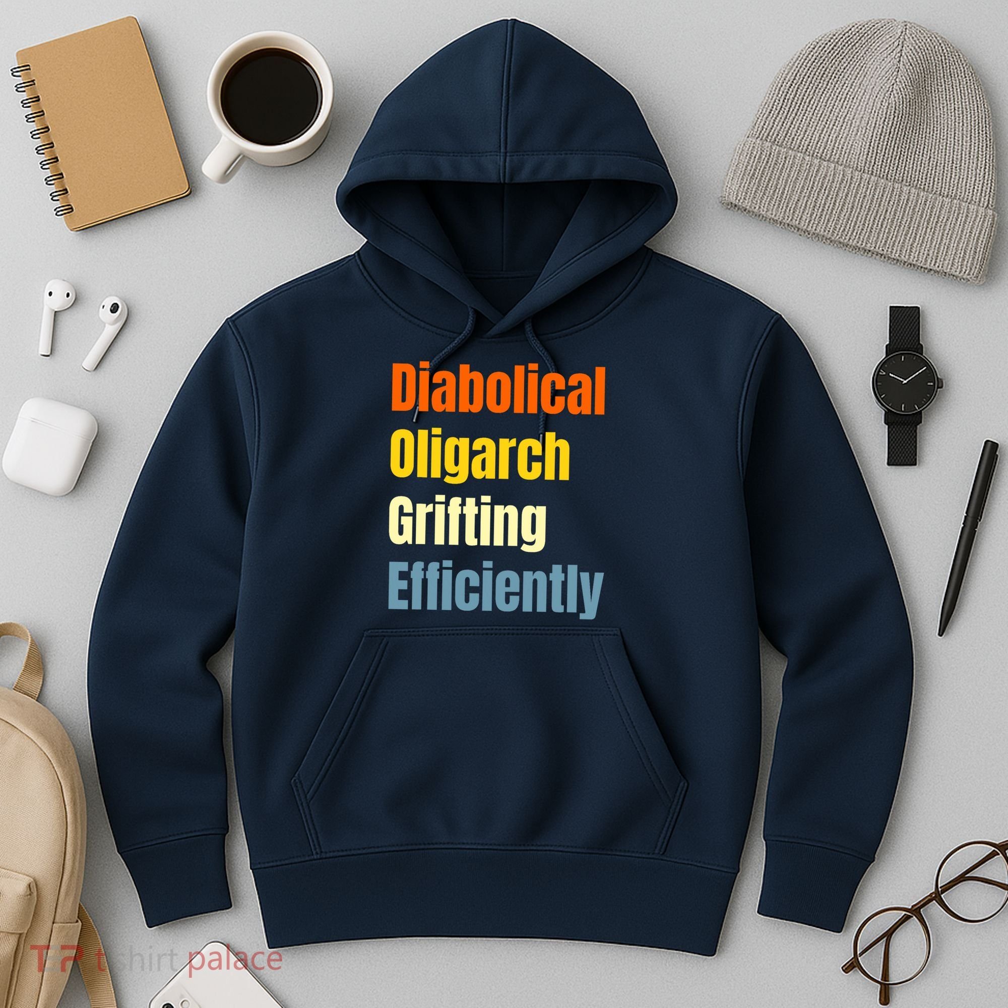 Diabolical Oligarch Grifting Efficiently Doge Hoodie