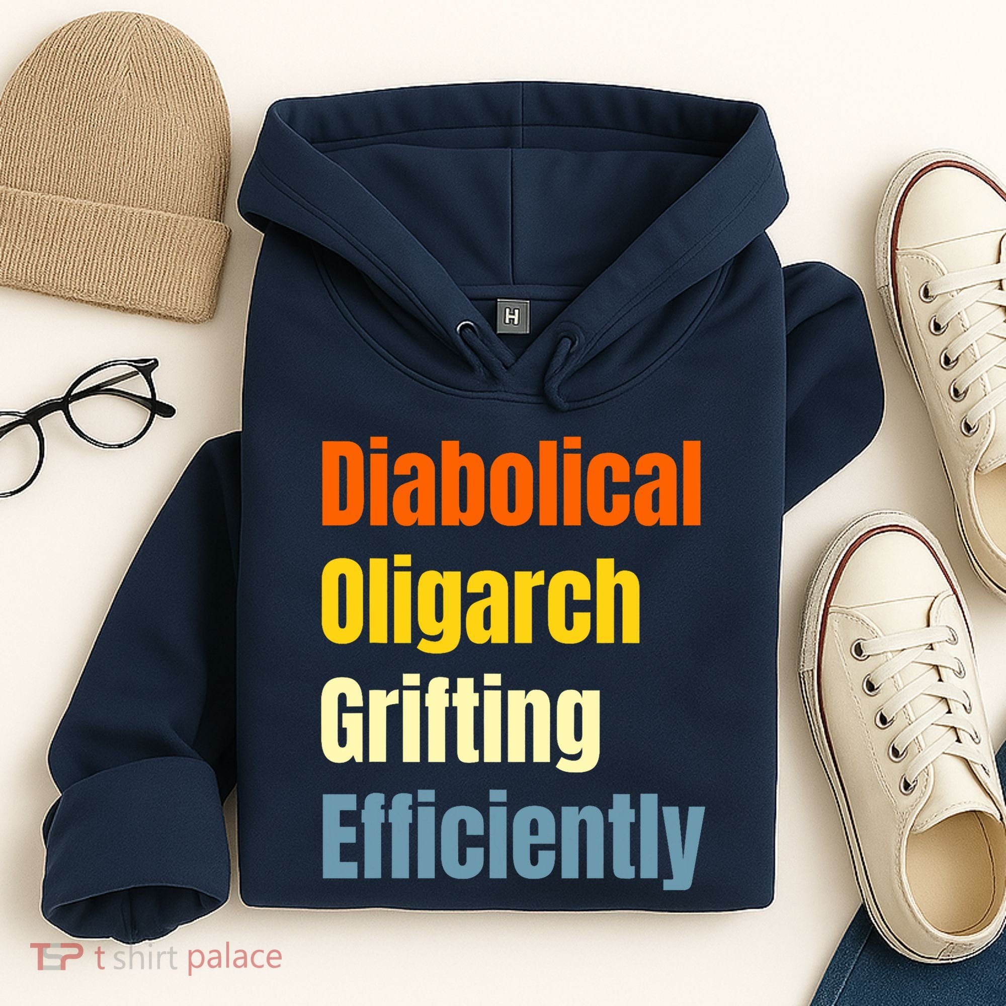 Diabolical Oligarch Grifting Efficiently Doge Hoodie