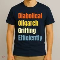 Diabolical Oligarch Grifting Efficiently Doge T-Shirt thumb 3
