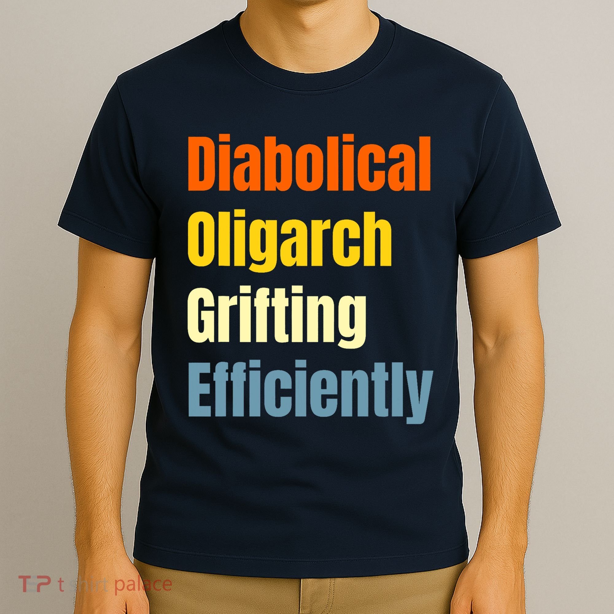 Diabolical Oligarch Grifting Efficiently Doge T-Shirt