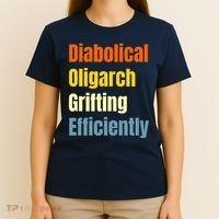 Diabolical Oligarch Grifting Efficiently Doge T-Shirt thumb 4