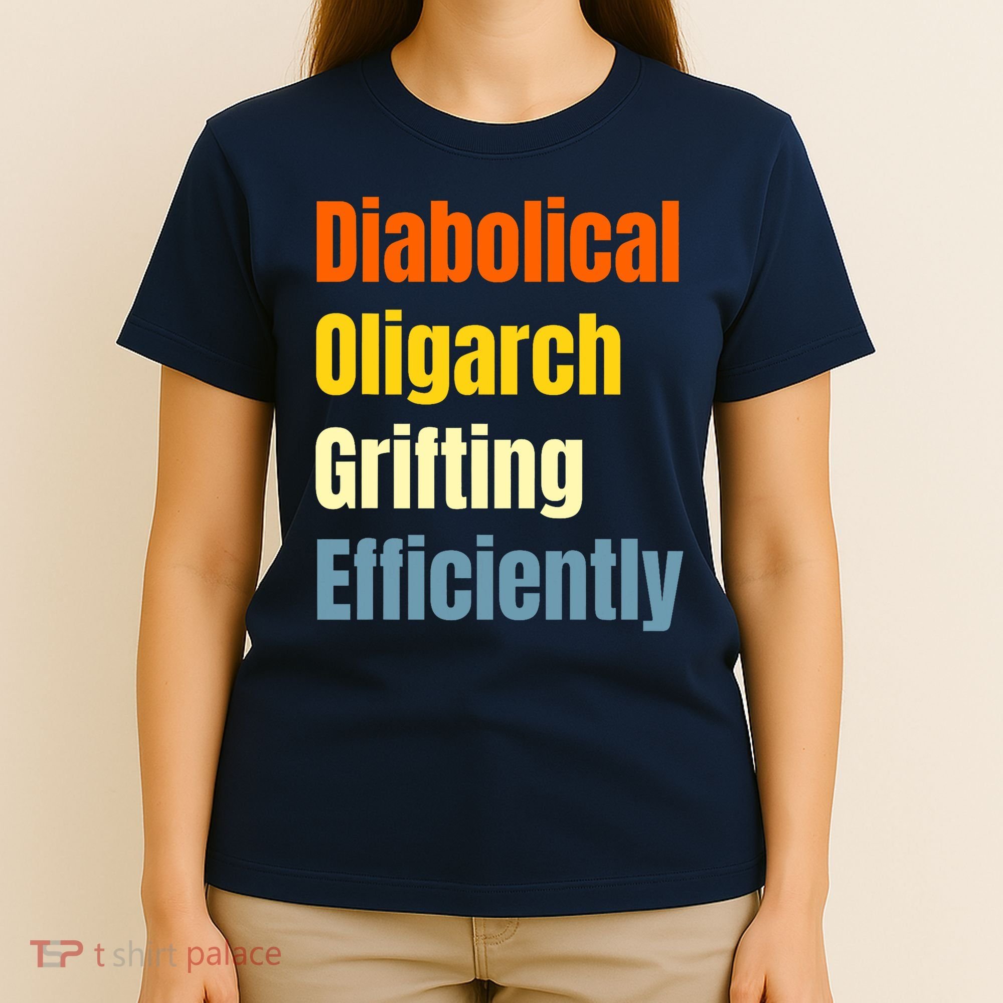 Diabolical Oligarch Grifting Efficiently Doge T-Shirt