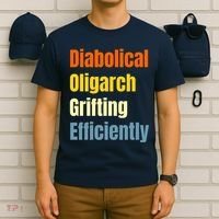 Diabolical Oligarch Grifting Efficiently Doge T-Shirt thumb 6