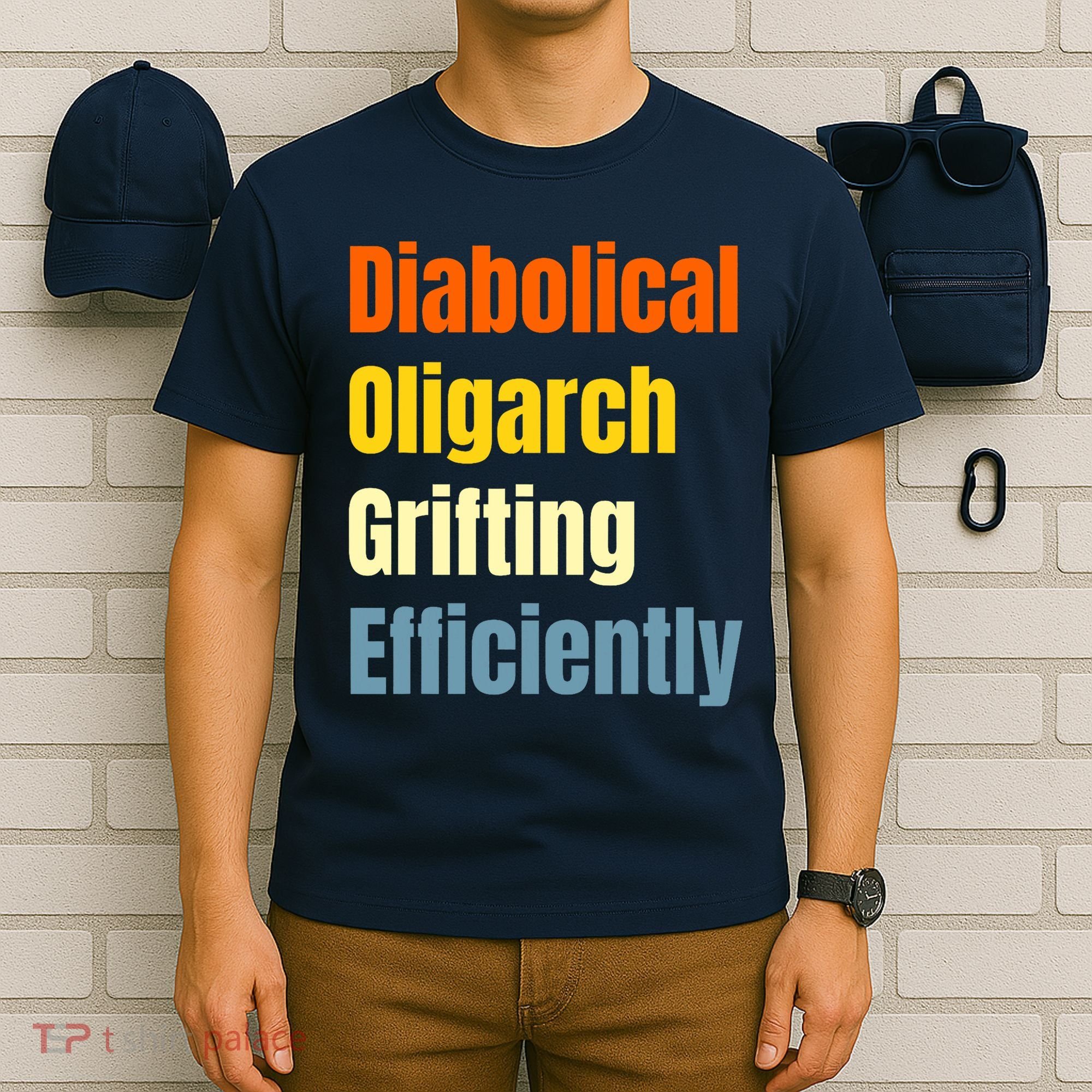 Diabolical Oligarch Grifting Efficiently Doge T-Shirt