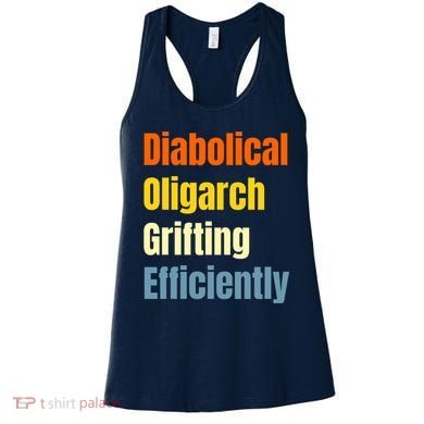 Diabolical Oligarch Grifting Efficiently Doge Women's Tank Top