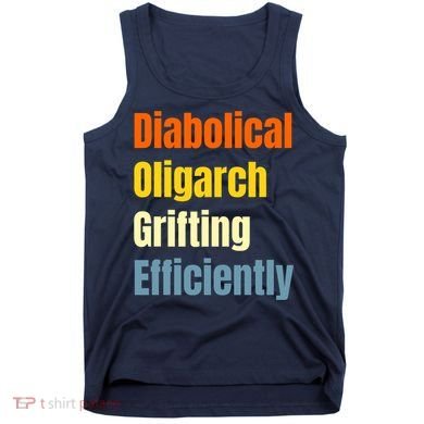 Diabolical Oligarch Grifting Efficiently Doge Tank Top