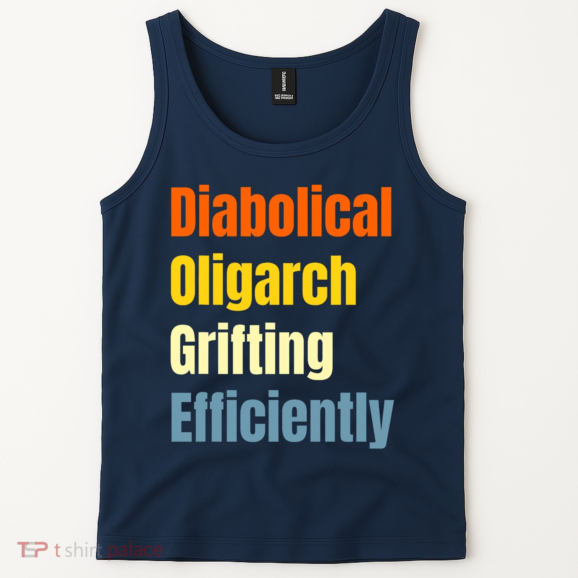 Diabolical Oligarch Grifting Efficiently Doge Tank Top