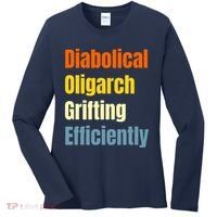Diabolical Oligarch Grifting Efficiently Doge Women's Long Sleeve Shirt thumb 0