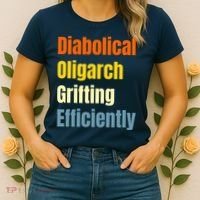 Diabolical Oligarch Grifting Efficiently Doge Women's T-Shirt thumb 2