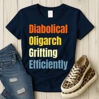 Diabolical Oligarch Grifting Efficiently Doge Women's T-Shirt thumb 3