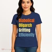 Diabolical Oligarch Grifting Efficiently Doge Women's T-Shirt thumb 4