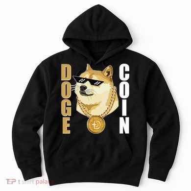 Doge Coin Gansta Thug Dogecoin Crypto Currency Hoodie