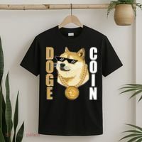 Doge Coin Gansta Thug Dogecoin Crypto Currency T-Shirt thumb 2