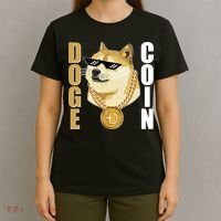 Doge Coin Gansta Thug Dogecoin Crypto Currency T-Shirt thumb 4
