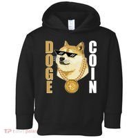 Doge Coin Gansta Thug Dogecoin Crypto Currency Toddler Hoodie thumb 0