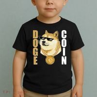 Doge Coin Gansta Thug Dogecoin Crypto Currency Toddler T-Shirt thumb 2
