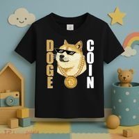 Doge Coin Gansta Thug Dogecoin Crypto Currency Toddler T-Shirt thumb 3