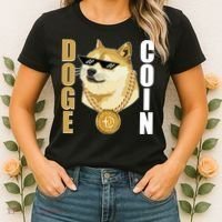 Doge Coin Gansta Thug Dogecoin Crypto Currency Women's T-Shirt thumb 2