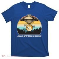 Doge Coin UFO Doge Crypto Currency To The Moon T-Shirt thumb 0