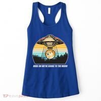 Doge Coin UFO Doge Crypto Currency To The Moon Women's Tank Top thumb 0