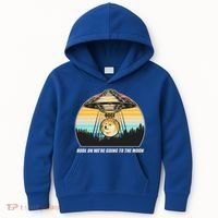 Doge Coin UFO Doge Crypto Currency To The Moon Kids Hoodie thumb 0