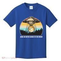 Doge Coin UFO Doge Crypto Currency To The Moon Kids T-Shirt thumb 0