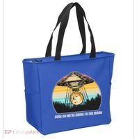 Doge Coin UFO Doge Crypto Currency To The Moon Tote Bag thumb 2