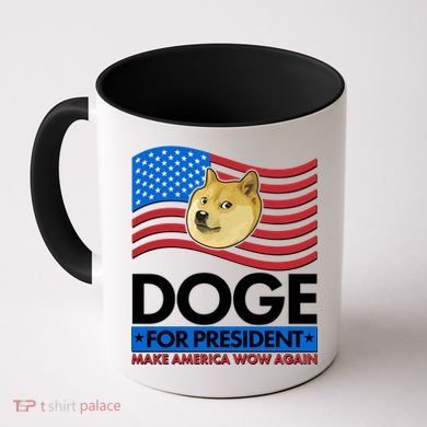 DOGE For President Make America Wow Again Coffee Mug