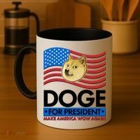 DOGE For President Make America Wow Again Coffee Mug thumb 4