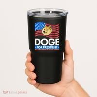 DOGE For President Make America Wow Again Tumbler thumb 2