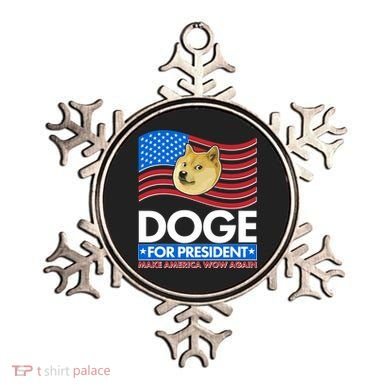 DOGE For President Make America Wow Again Ornament