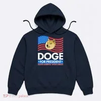 DOGE For President Make America Wow Again Hoodie thumb 0