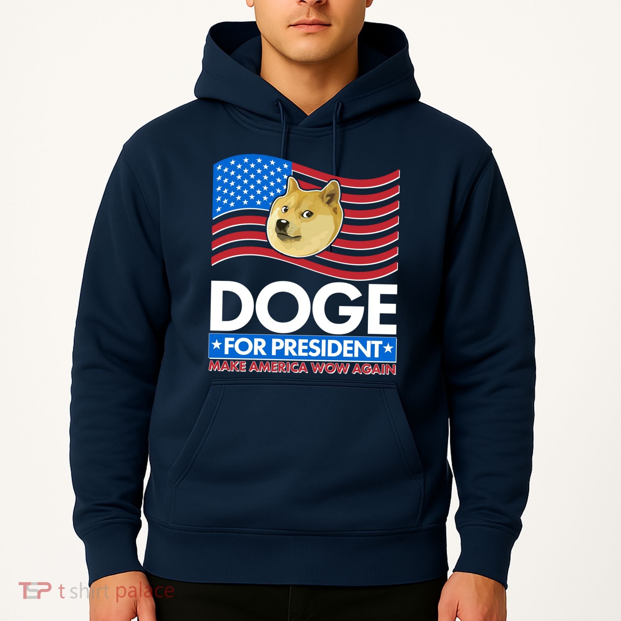 DOGE For President Make America Wow Again Hoodie