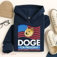 DOGE For President Make America Wow Again Hoodie thumb 4
