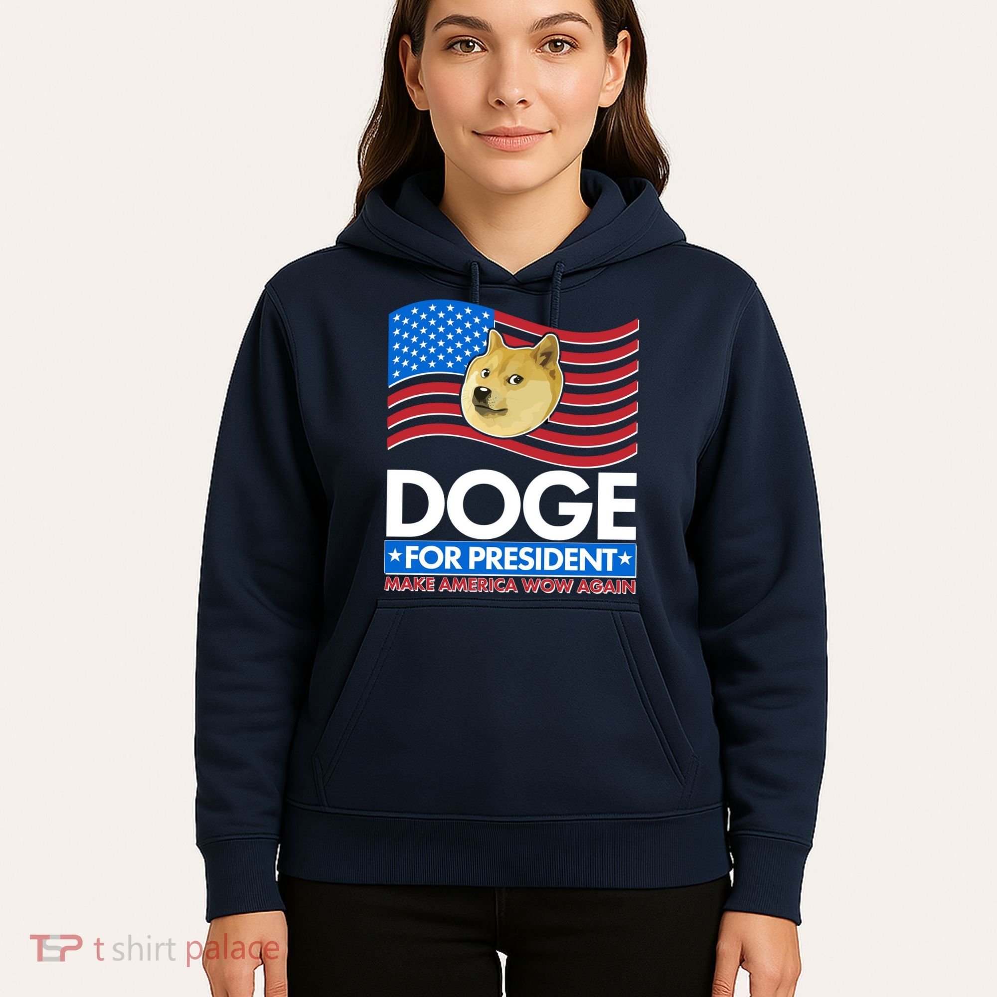 DOGE For President Make America Wow Again Hoodie