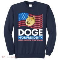 DOGE For President Make America Wow Again Sweatshirt thumb 0