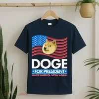 DOGE For President Make America Wow Again T-Shirt thumb 2