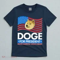 DOGE For President Make America Wow Again T-Shirt thumb 5