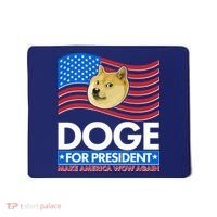 DOGE For President Make America Wow Again Mousepad thumb 0