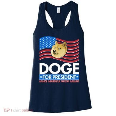 DOGE For President Make America Wow Again Women's Tank Top