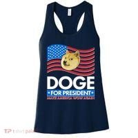 DOGE For President Make America Wow Again Women's Tank Top thumb 0