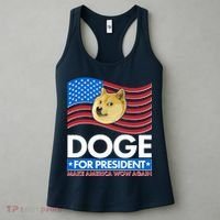 DOGE For President Make America Wow Again Women's Tank Top thumb 3