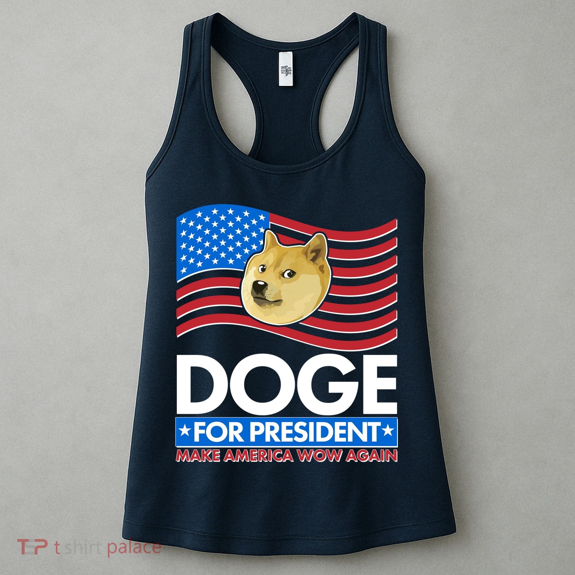 DOGE For President Make America Wow Again Women's Tank Top