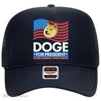 DOGE For President Make America Wow Again Hat thumb 0