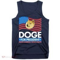 DOGE For President Make America Wow Again Tank Top thumb 0