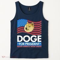 DOGE For President Make America Wow Again Tank Top thumb 2