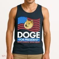 DOGE For President Make America Wow Again Tank Top thumb 3